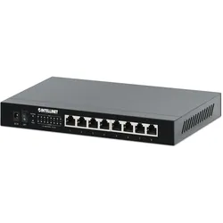 Intellinet 8-Port 2,5G Ethernet PoE+ Switch (8 Ports), Netzwerk Switch, Schwarz