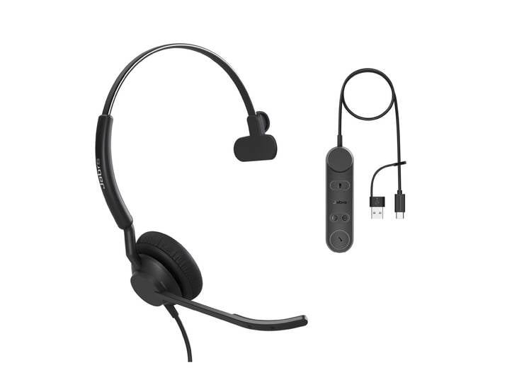 Jabra Engage 50 II MS Mono Casque filaire USB-C / USB-A