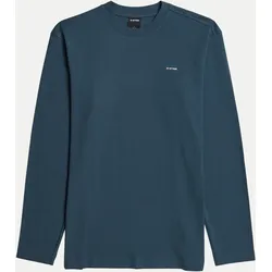 Langarmshirt True regular Blau S