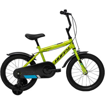 Kinderfahrrad HUFFY "Pro Thunder" Gr. 27, grün, Fahrräder, Kinder, 26cm, 16 Zoll (40,64cm) hinten: 16 Zoll (40,64cm)
