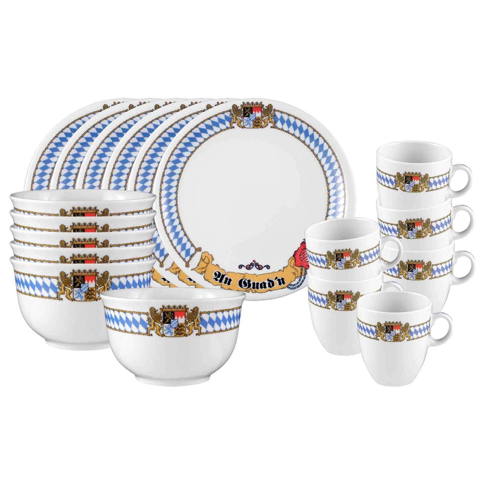 Seltmann Weiden Frühstücks-Set Compact Bayern 18-tlg.