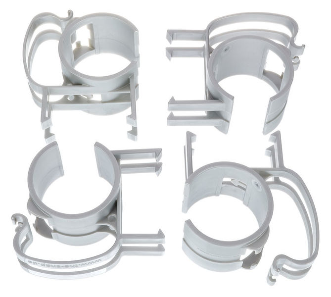 Stairville Snap silver 4 pcs Silver