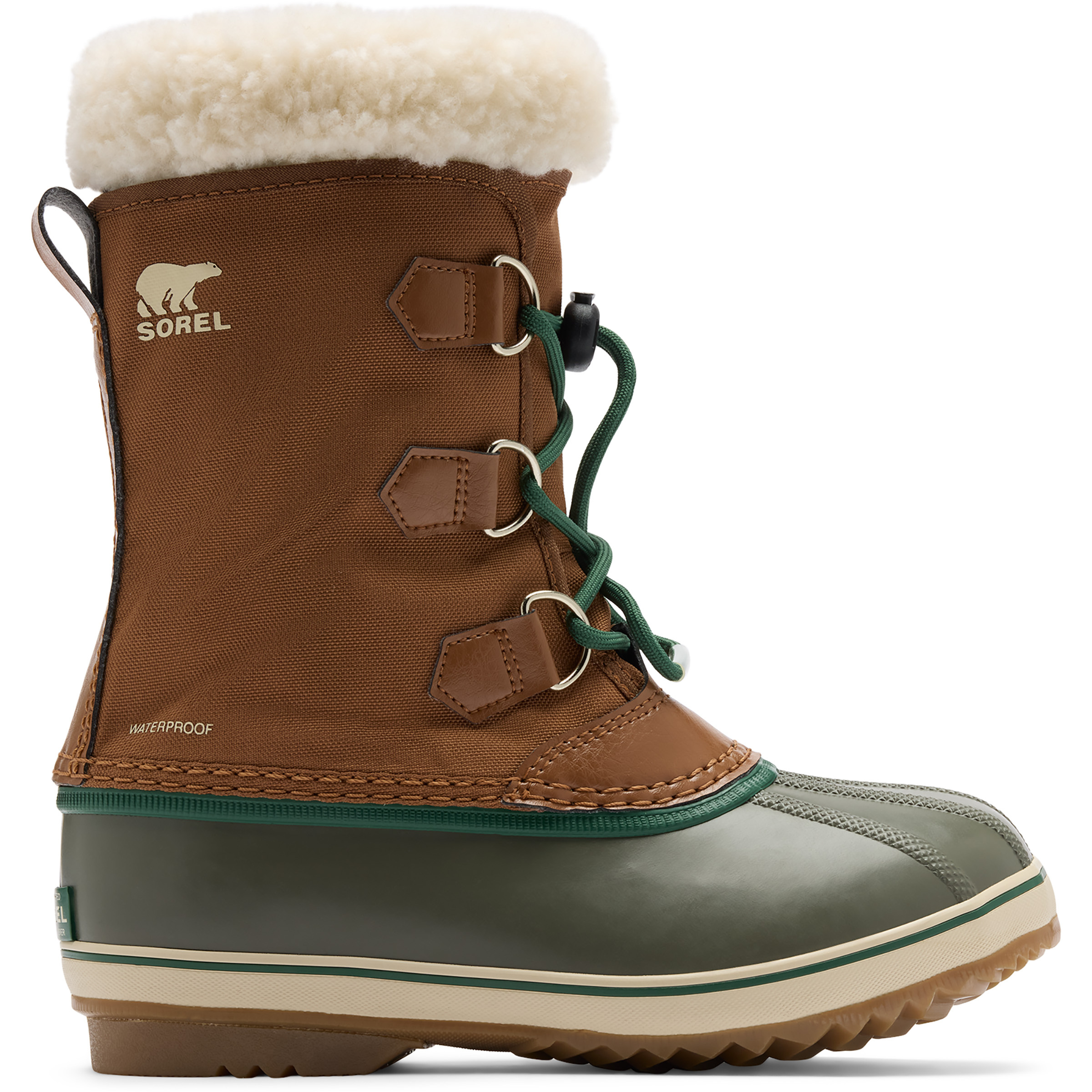 Sorel Big Kids Yoot Pac WP Kinder Winterschuhe & Winterstiefel braun Größe 38 Lifestyle Wasserdicht