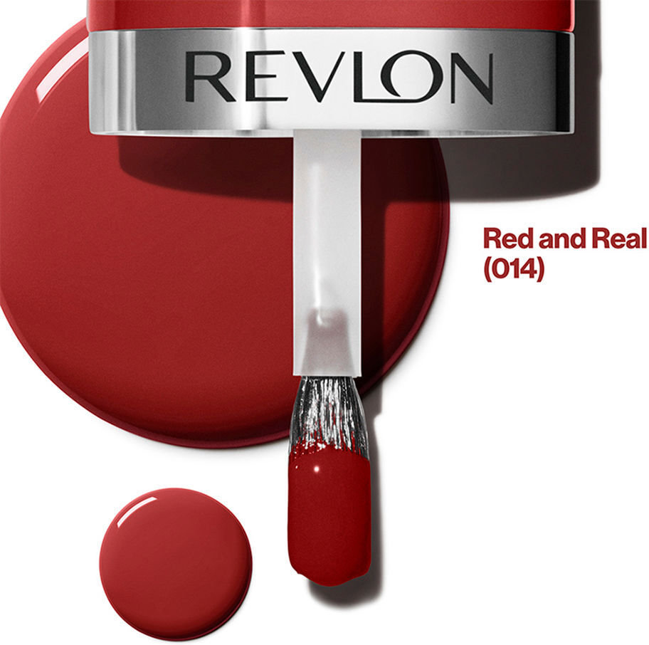 Revlon Mass Market Ultra Hd SNAP! nail polish #014-red and real