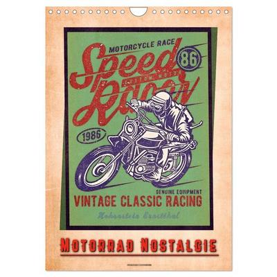 Motorrad Nostalgie (Wandkalender 2026 DIN A4 hoch), CALVENDO Monatskalender