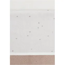Jollein, Fixleintuch Babybett, Funkelnde Wildrosen-Bettlaken (150 x 120 cm)