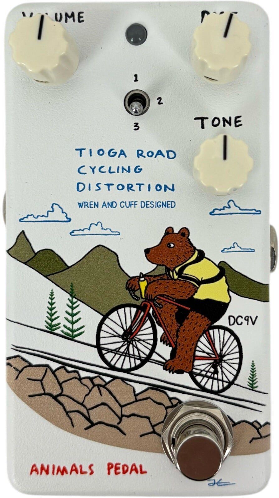 Animals Pedal Tioga Road Cycling Distortion Pédale d'effets   original - Refurbished