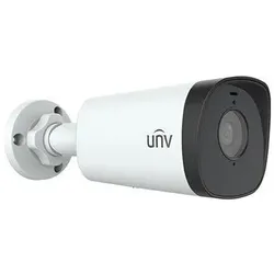 Uniview Prime -i 4MP Lighthunter Rohrkamera mit 6 mm festem Objektiv mit 2 Mikrofonen, 80 m Infrarotlicht, Netzwerkkamera