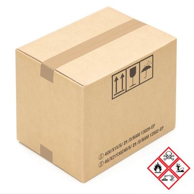 KK Verpackungen 30 Gefahrgut Kartons 360 x 260 x 300 mm Wellpappe Versandkartons Gefahrstoffe
