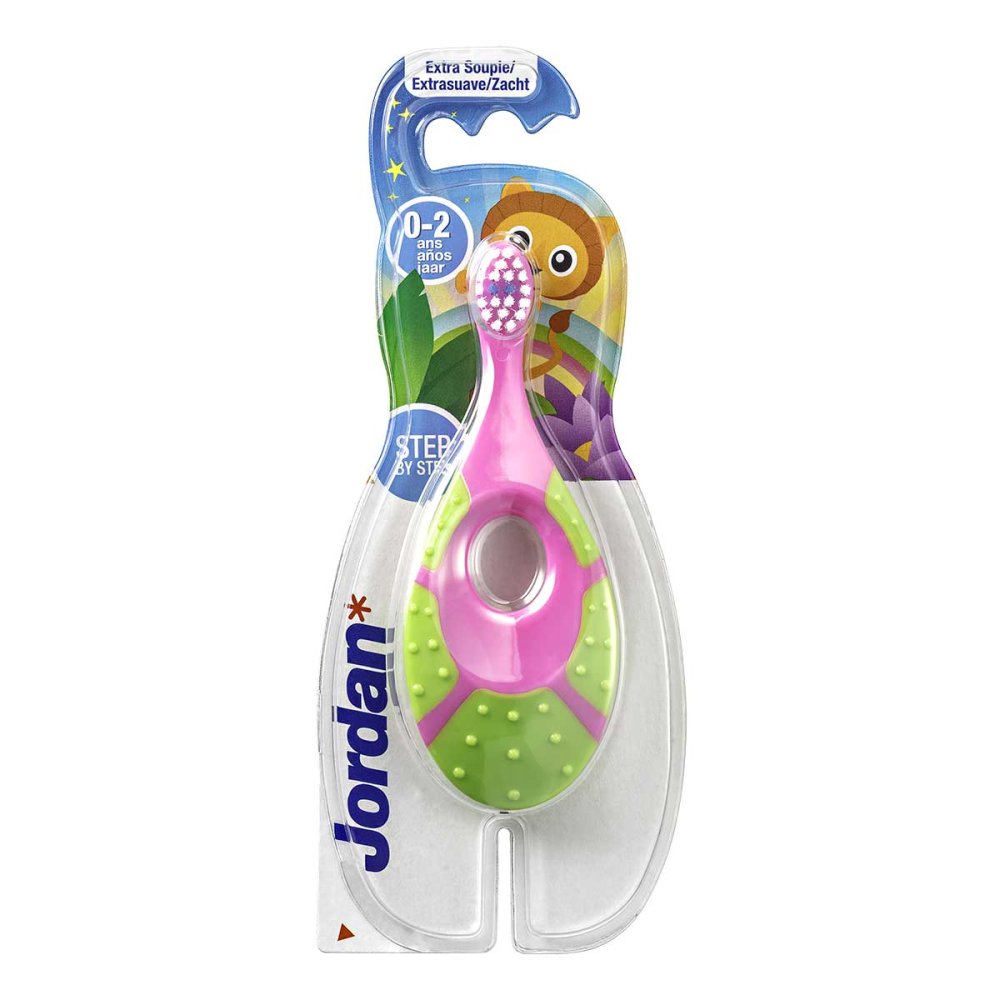 Megadent Deflogrip Gerhard Reeg GmbH Jordan Babyzahnbürste Step 1 0-2 Jahre 01684549