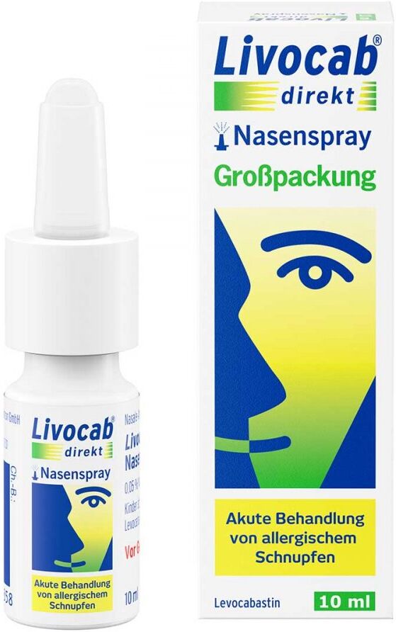 Livocab direkt Nasenspray bei Allergie