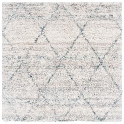 SAFAVIEH Fontana Shag Alja Modern Trellis 2-inch Thick Rug