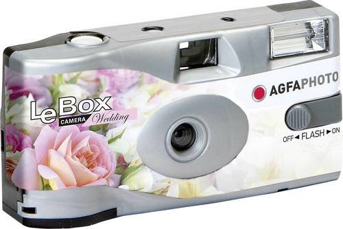 AgfaPhoto Einwegkamera 1 St. mit eingebautem Blitz