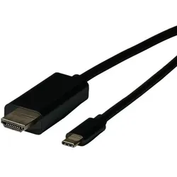 EFB Elektronik EBUSBC-HDMI-4K30K.2 Videokabel-Adapter 2 m USB Typ-C Schwarz