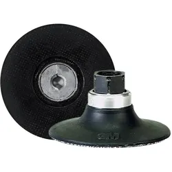 3M Roloc Stützteller DR-AC mit 6,35 mm-Aufnahme, 76,2 mm, soft