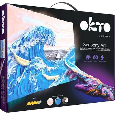 OKTO 3D Kreativitätsset 'Welle vor Kanagawa'
