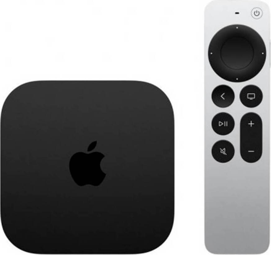 Apple TV 4K, Apple, A15, 64 GB, AVC, H.264, HEVC, M4V, MP4, MPEG4, AAC, AC3, AIFF, EAC3, FLAC, HE-AAC, MP3, MP3 VBR, WAV, GIF, HEIF, JPEG, TIFF