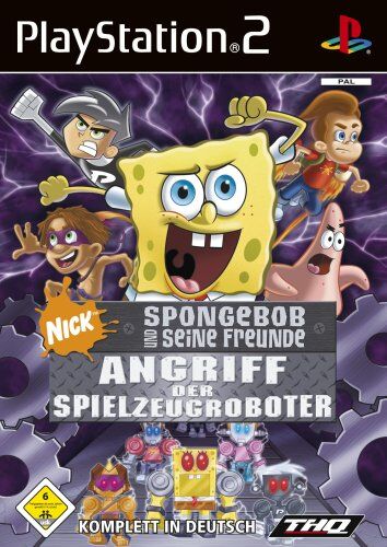 THQ - SpongeBob & seine Freunde - Angriff der Spielzeugroboter - Preis vom 08.10.2026 07:26:42 h
