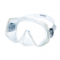 Atomic Frameless 2 - Tauchmaske - Medium - Klar Schwarz