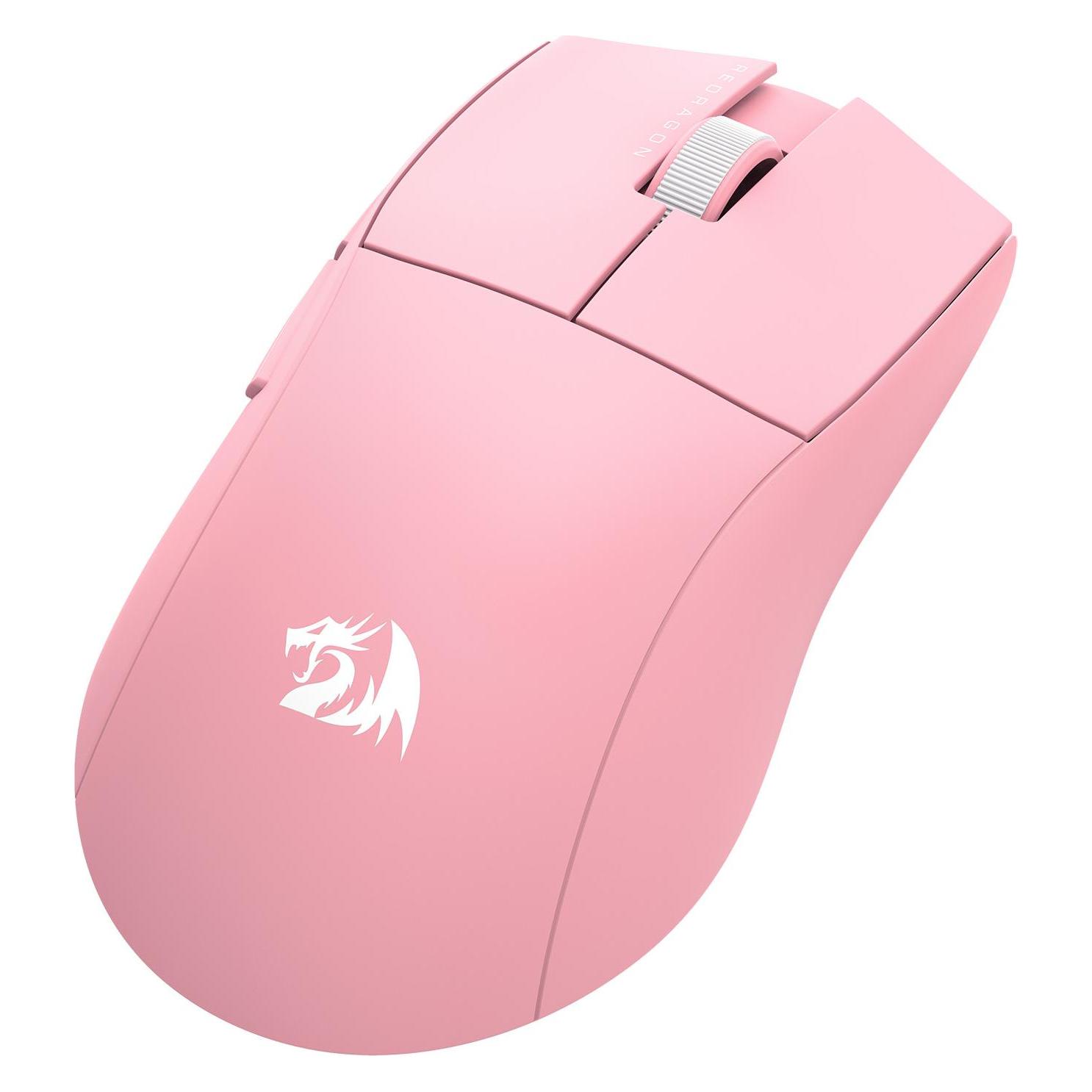 Redragon K1NG M916P-LIT-1K różowy bezprzewodowy (Kabelgebunden, Kabellos) (M916P-LIT-1K)