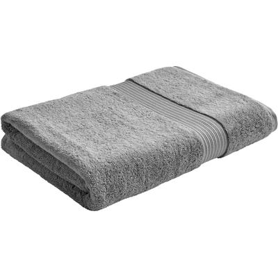Badetücher CHRISTY "SUPREME", silber, B:90cm L:165cm, Walkfrottier, Obermaterial: 100% Baumwolle, Handtücher, Premium-Badetücher in Luxusqualität, 650g/m², 90x165cm, 2er Set
