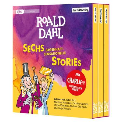Sechs sagenhaft-sensationelle Stories - Roald Dahl, Audio, 9783844550412