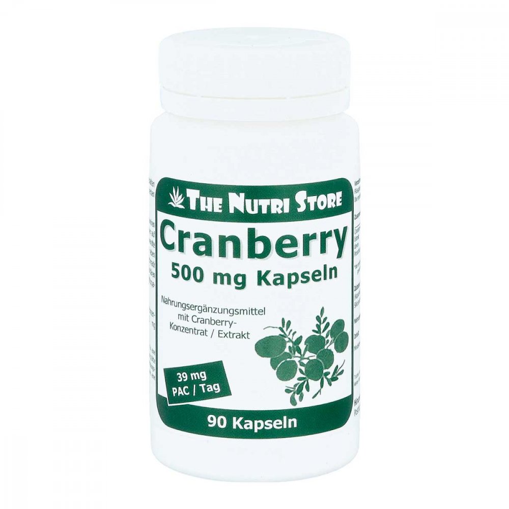 Hirundo Products Cranberry 500 mg Kapseln 03418674