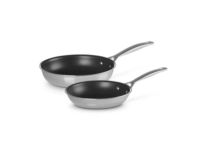 Le Creuset Le Creuset koekenpannenset Roestvrij staal, 2 delen