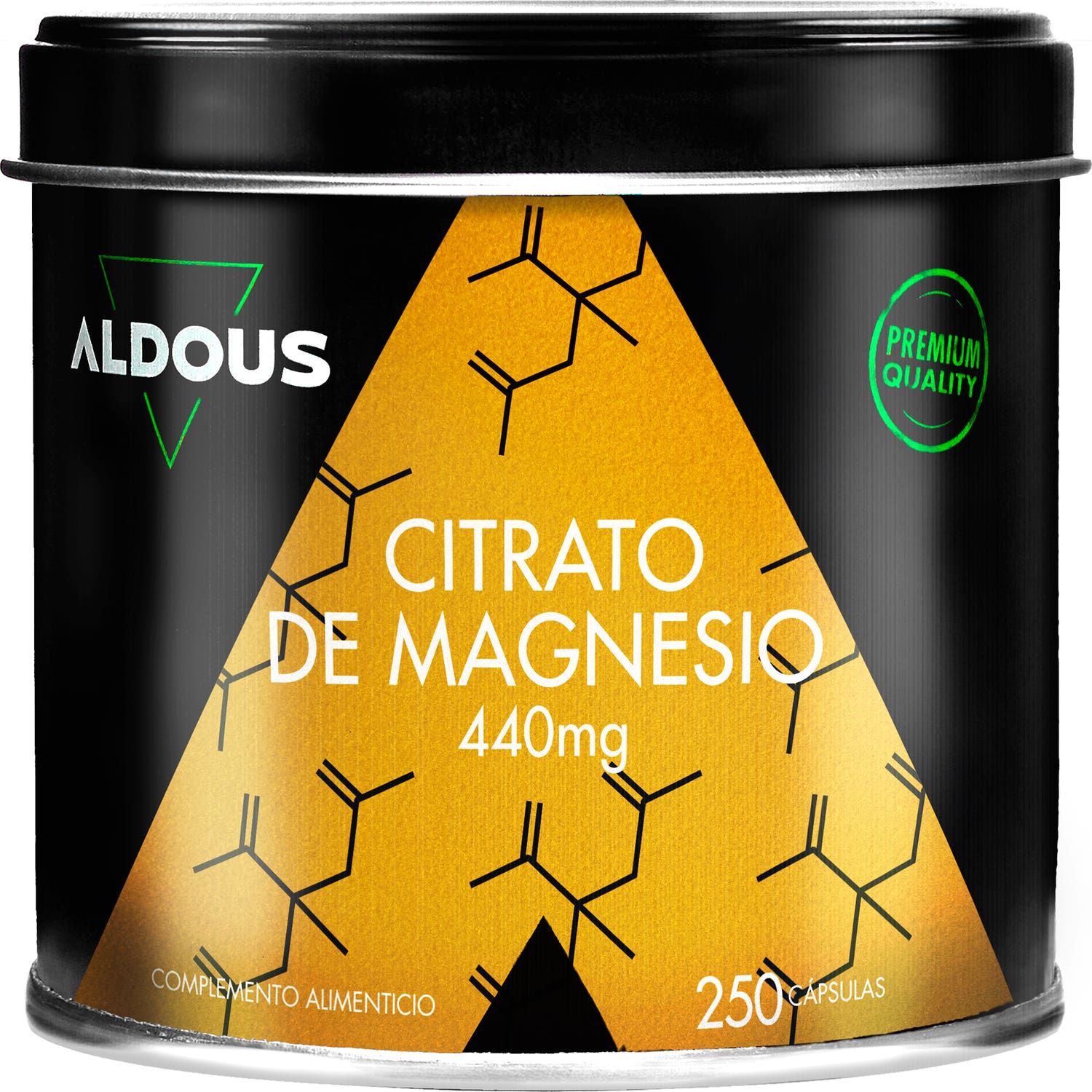 Aldous Bio Aldous Citrato de Magnesio 250 cápsulas