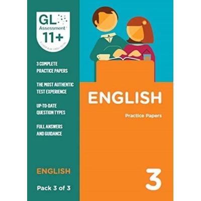 11+ Practice Papers English Pack 3 (Multiple Choice), Taschenbuch von GL Assessment, GL Assessment, 978-0-7087-2757-7