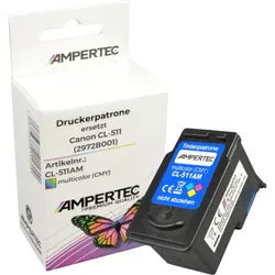 Kompatible Tinte ersetzt Canon CL-511  3-farbig