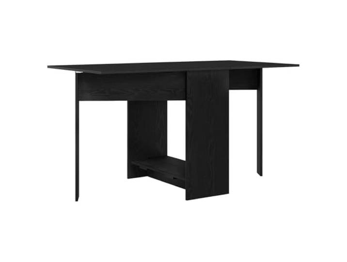 Makastle Esstisch 138 x 70 x 73,5 cm Holzwerkstoff Schwarze Eiche
