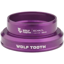 Wolf Tooth Performance Steuersatz Unterteil, 1.5", EC44/40, ultraviolet purple