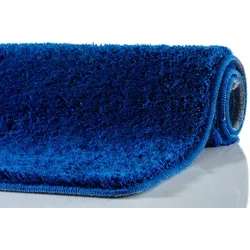 RHOMYhome Badteppich Uno 431 denim 65 x 115 cm