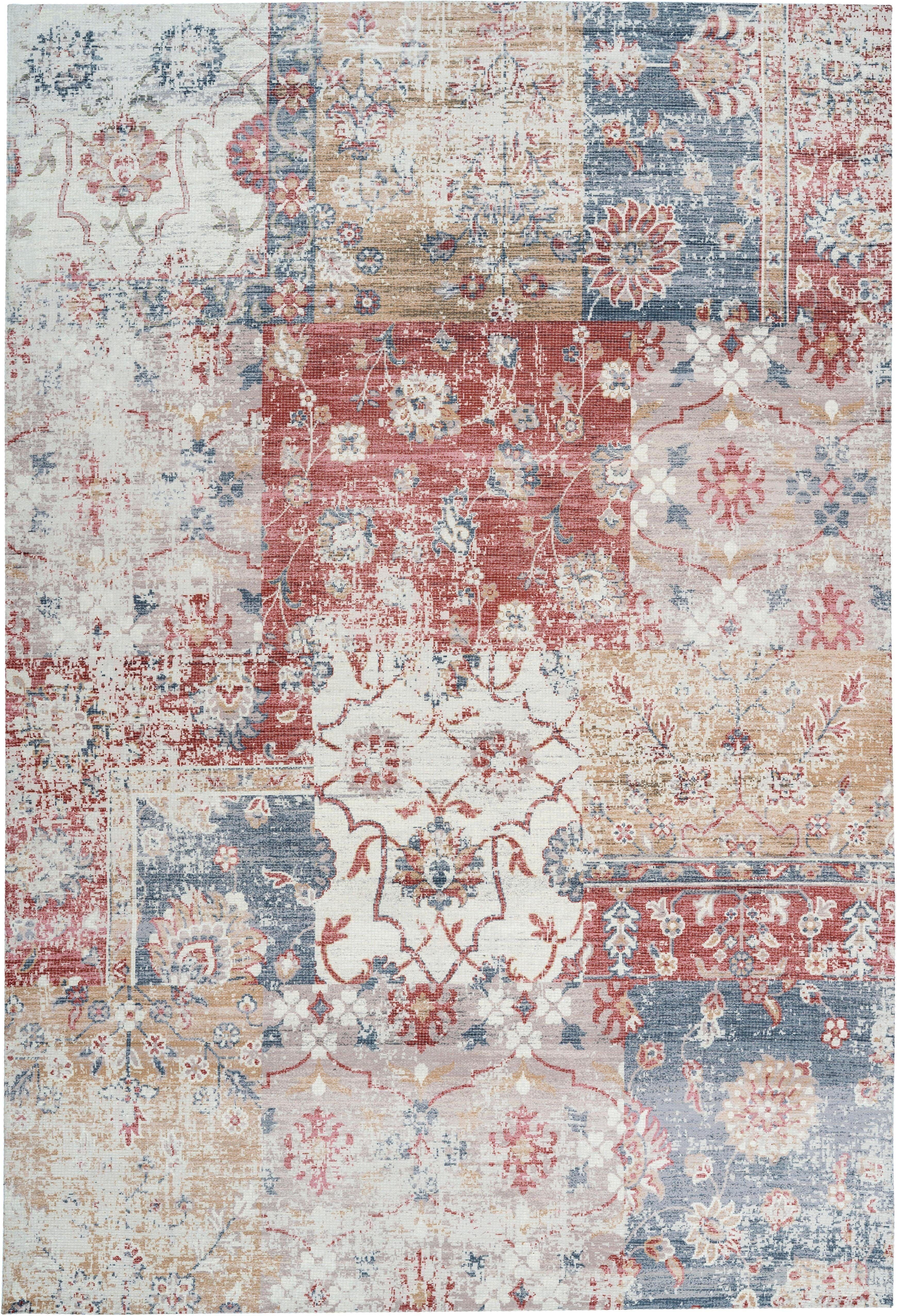 Teppich CALO-DELUXE "Emin 1003", bunt (multi), B:80cm H:10mm L:150cm, Baumwolle, Teppiche, Teppich, reine Baumwolle, Wohnzimmer multi B : 80cm 1 Stk., 10mm, L: 150cm