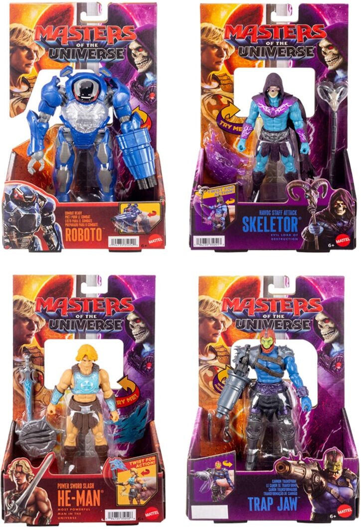 Master of the Universe Figuras destacadas de 13,97 Masters del Universo modelos surtidos.