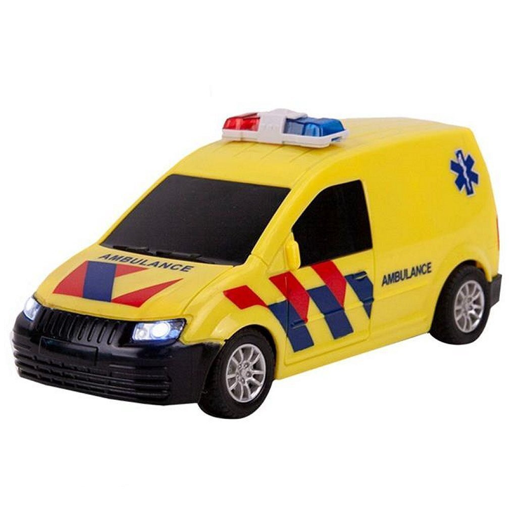 Otto Simon Afstandsbestuurbare ambulance met licht