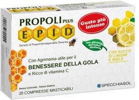 Specchiasol Propoli Plus EPID Mel E Limão 20 Tabs