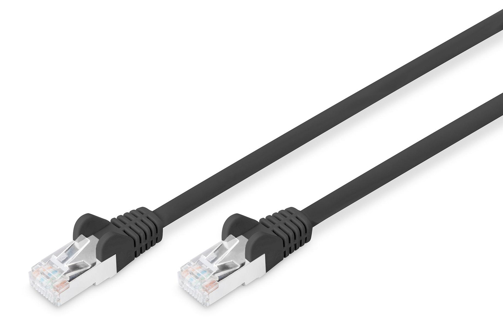 Digitus DB-160144-100-S CAT6 RJ45 S/FTP Patchkabel, 10,0 m, zwart