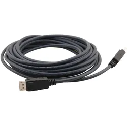 Kramer C-MDPM/MDPM DisplayPort-Kabel (3 m), Videokabel, Schwarz