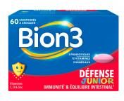 Bion 3 Défense Junior 60 Unités à Croquer - Boîte 60 comprimés