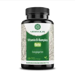 VIRISOLIS Vitamin B-Komplex FORTE 6-Mon.vegan Kps. 180 St