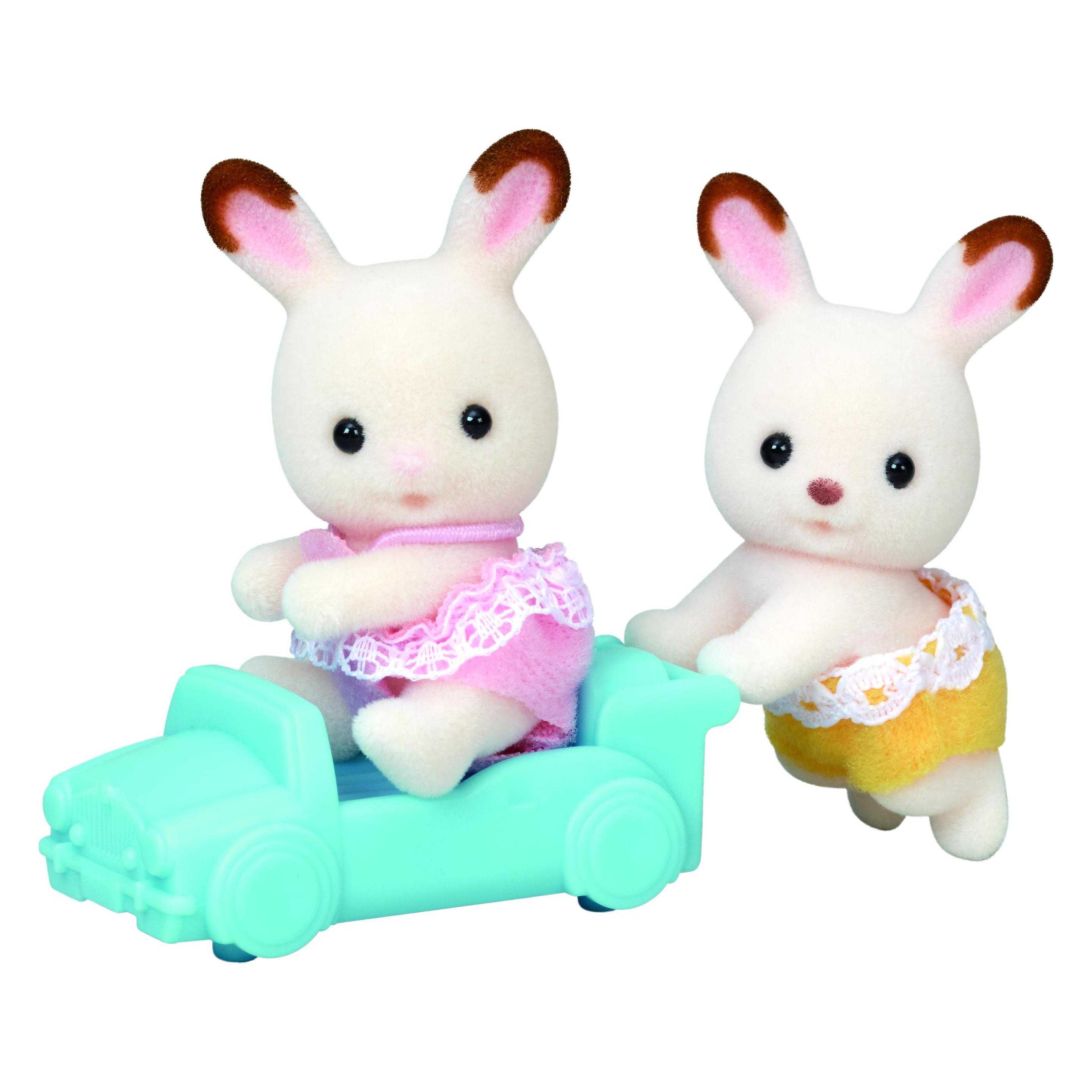 Sylvanian Families Chocolate Rabbit Twins (21615)