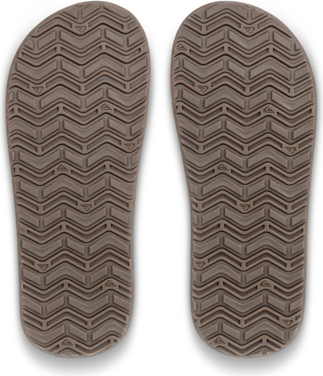 Sandale QUIKSILVER "Monkey Caged", Herren, Gr. 14(47), schwarz (schwarz 3), Obermaterial: Textil [Chemiefaser] / Außensohle: Gummi., Schuhe Sandale
