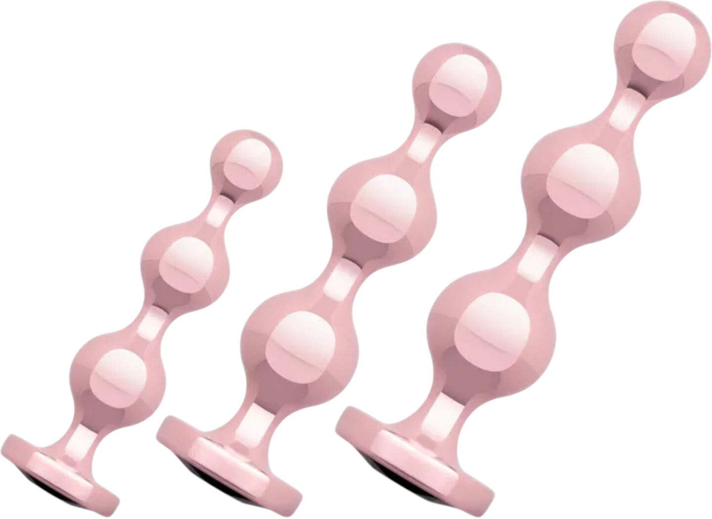 Rosy Gold - Analdildo-Sæt (Rose-Guld)