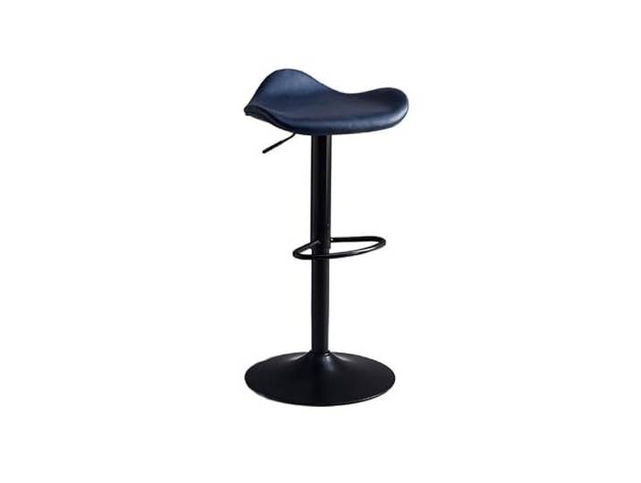 Küche Heb- und drehbare Barhocker mit hohem Hocker Rückenlehne(Blue)