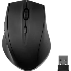 SL-6343-RRBK - Maus (Mouse), Funk, ergonomisch, schwarz