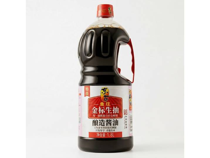 DongGu Sauce soja Étiquette dorée avec édulcorant 1,8 L