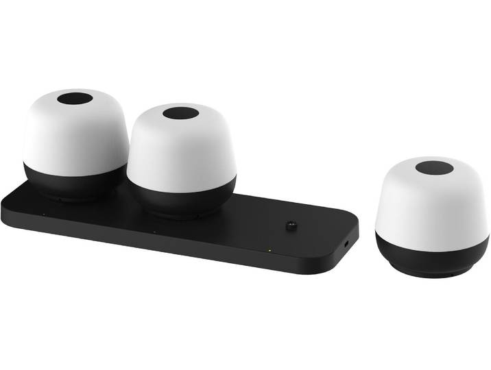 Tischleuchte MoveGlow 3er Set , schwarz, Leuchten, Tischleuchte