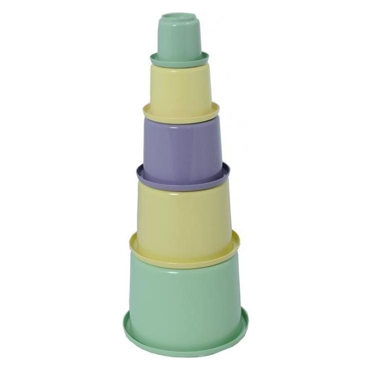 Plasto Bkids I'm Green Stabeltårn m/5 dele - m/prismaerke (1936000ECO)